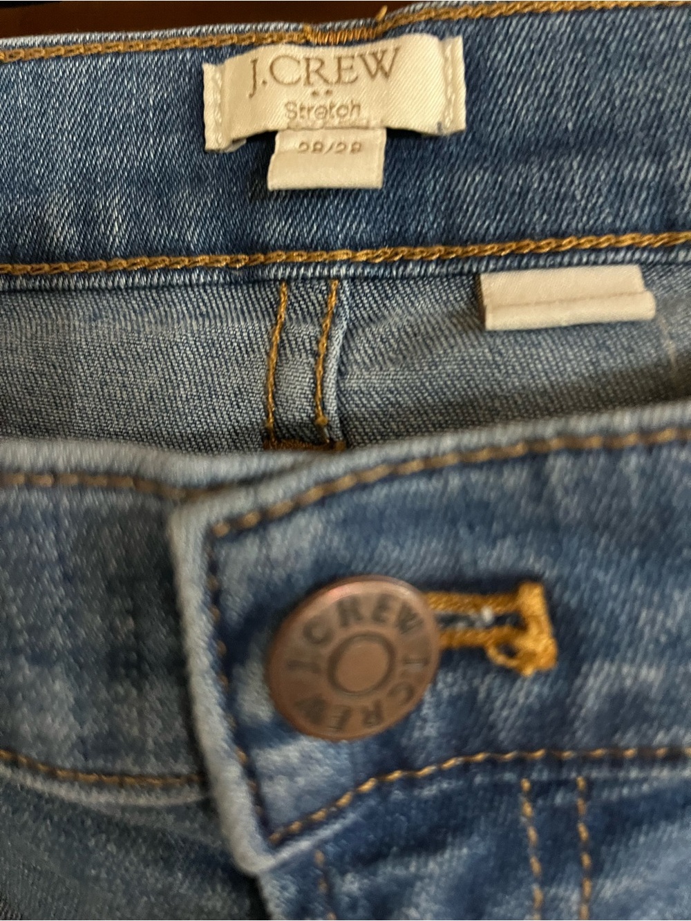 J. Crew Stretch Jeans in Medium Blue Wash - Picture 2 of 3